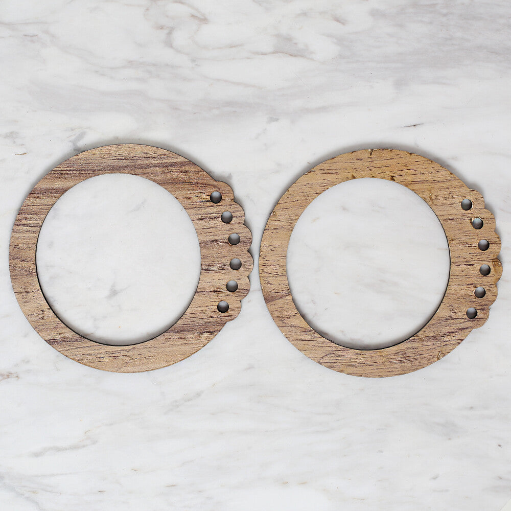 Loren Ahşap Çanta Sapı